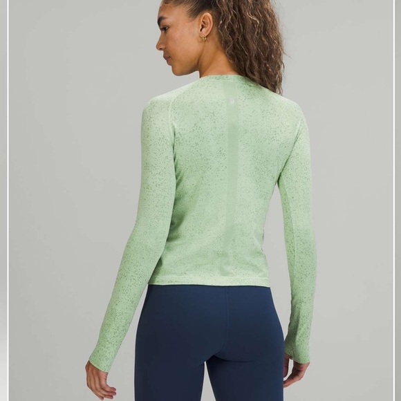 LULULEMON green swiftly tech long sleeve race length - Picture 3 of 10